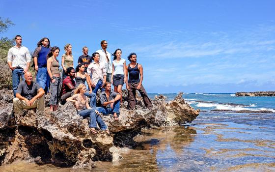 The cast of the second season of "Lost" is seen in a publicity shot. The series debuted in 2004 in a time of conflict and distrust as America reeled through the post-9/11 years. It is now available for streaming on Netflix. (Newscom/ZUMAPRESS/St. Petersburg Times)