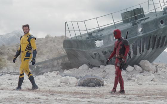 "Deadpool & Wolverine," the latest offering from the sprawling Marvel Cinematic Universe, finds an unlikely allyship between the silly Deadpool and the mysterious Wolverine. (Disney)