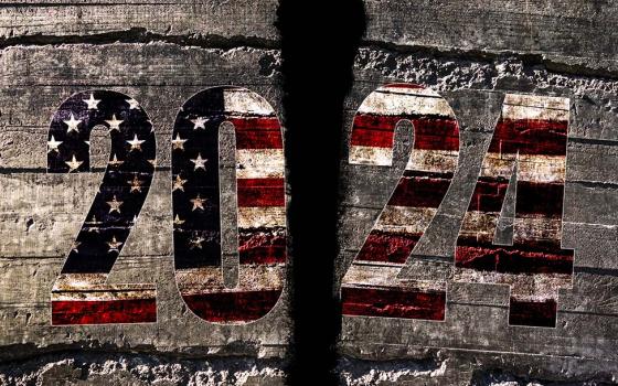 American polarization in 2024 (Dreamstime/Zimmytws)