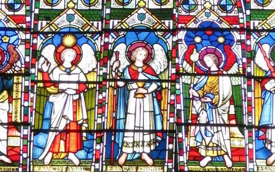 Stained glass. 