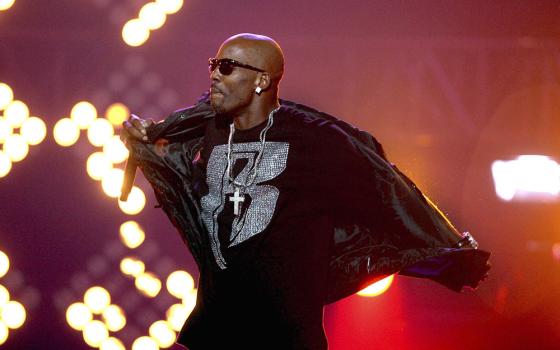 DMX performs during the BET Hip Hop Awards in Atlanta on Oct. 1, 2011. (AP/David Goldman, file)