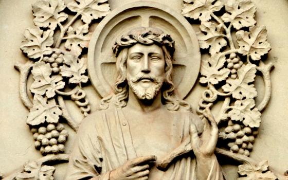 Christ the True Vine (Wikimedia Commons/Gerd Eichmann)