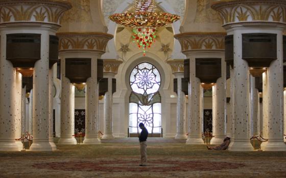 The Sheikh Zayed Mosque in Abu Dhabi, United Arab Emirates (CNS/Reuters/Ahmed Jadallah)