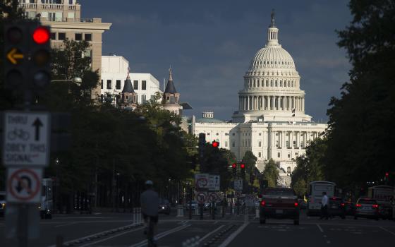 The U.S. Capitol is seen in Washington, D.C., Oct. 5. (CNS/Tyler Orsburn)