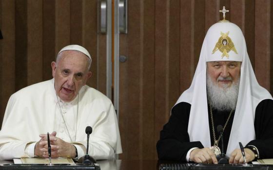 Pope Francis and Russian Orthodox Patriarch Kirill