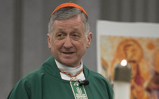 Chicago Cardinal Blase Cupich is seen in January 2020. (CNS/Tyler Orsburn)