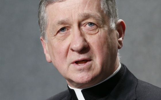 Chicago Cardinal Blase Cupich sings during morning prayer Nov. 12 during the fall general assembly of the U.S. Conference of Catholic Bishops in Baltimore. (CNS/Bob Roller)