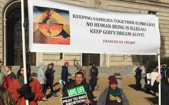 Franciscan friars March for Life