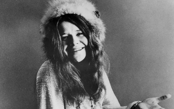 A 1970 publicity photo of Janis Joplin (Wikimedia Commons/Albert B. Grossman Management)