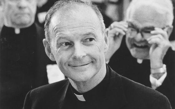 Then-Bishop Theodore McCarrick of Metuchen, New Jersey, at the U.S. bishops' meeting in Washington in November 1984 (NCR file photo/Rick Reinhard)