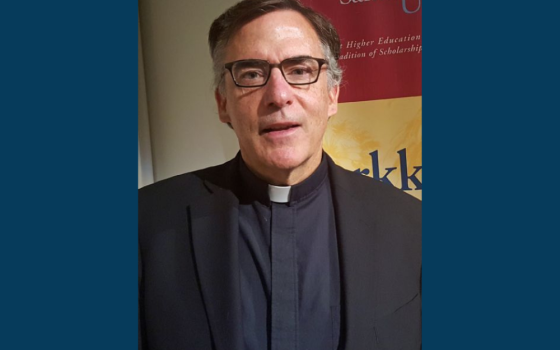 Jesuit Fr. Kevin O'Brien, in a 2018 file photo (NCR/Dan Morris-Young)