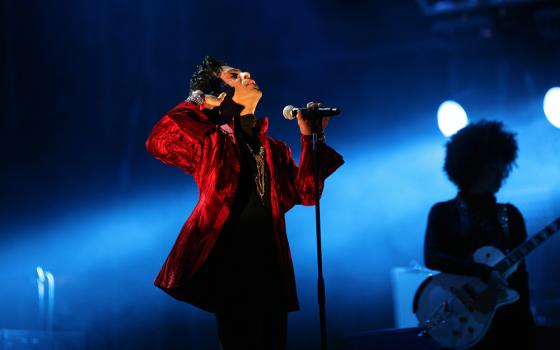 Prince performs in concert in Budapest, Hungary, Aug. 9, 2011. (Dreamstime/Mark Milstein)