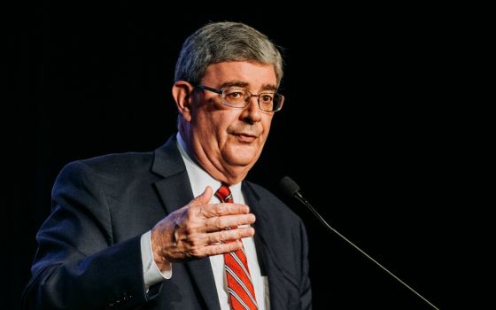 George Weigel speaks July 25, 2019, at the Napa Institute's annual Summer Conference in California. (CNS/Courtesy of Napa Institute)