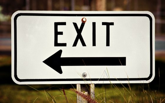 Exit sign (Pixabay/paulbr75)