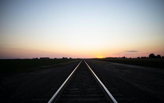 A rail line in Brush, Colorado (Unsplash/Mars Plex)