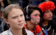 Swedish climate activist Greta Thunberg said the upcoming COP26 United Nations summit requires unflinching honesty about "the gap between what we are saying and what we are actually doing" to reduce greenhouse gas emissions. (CNS photo/Kevin Lamar)