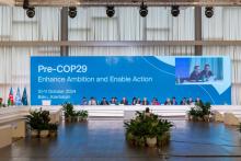 The annual United Nations climate change conference is being held this year in Baku, Azerbaijan. Called COP29, delegates from nearly 200 nations are expected to negotiate a new target for financing efforts related to climate mitigation, adaptation and loss and damage. (COP29)