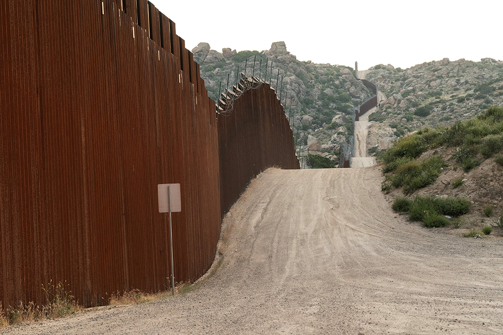 The U.S.-Mexico border wall is seen in Jacumba Hot Springs, Calif., June 3, 2024. (OSV News/Reuters/Go Nakamura) 