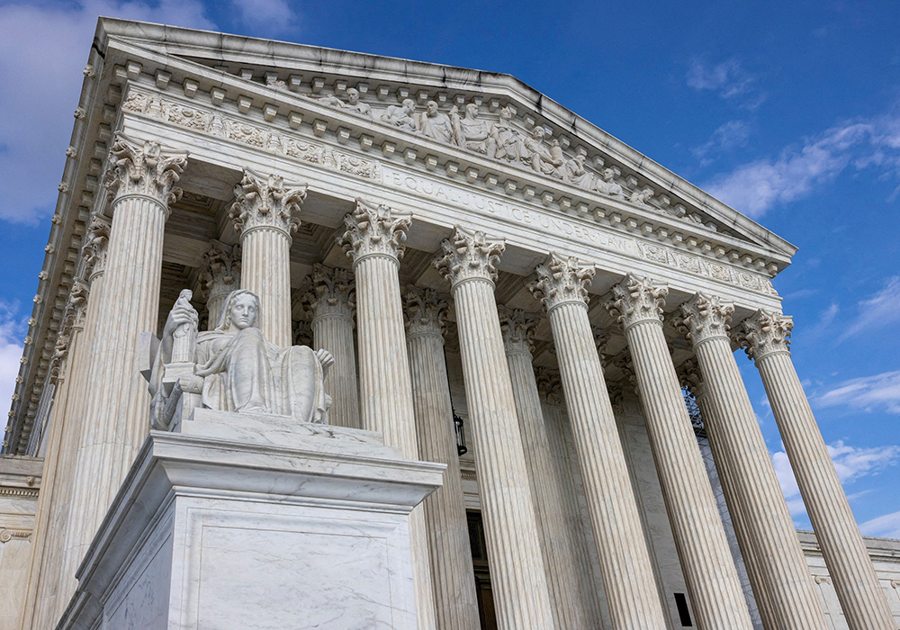 The Supreme Court is pictured in Washington June 29, 2024. An evenly divided Supreme Court on May 22, 2025, sidestepped a major ruling in a case over St. Isidore of Seville Catholic Virtual School in Oklahoma, what would have been the nation's first taxpayer-funded religious public charter school, effectively blocking the effort. (OSV News/Reuters/Kevin Mohatt)