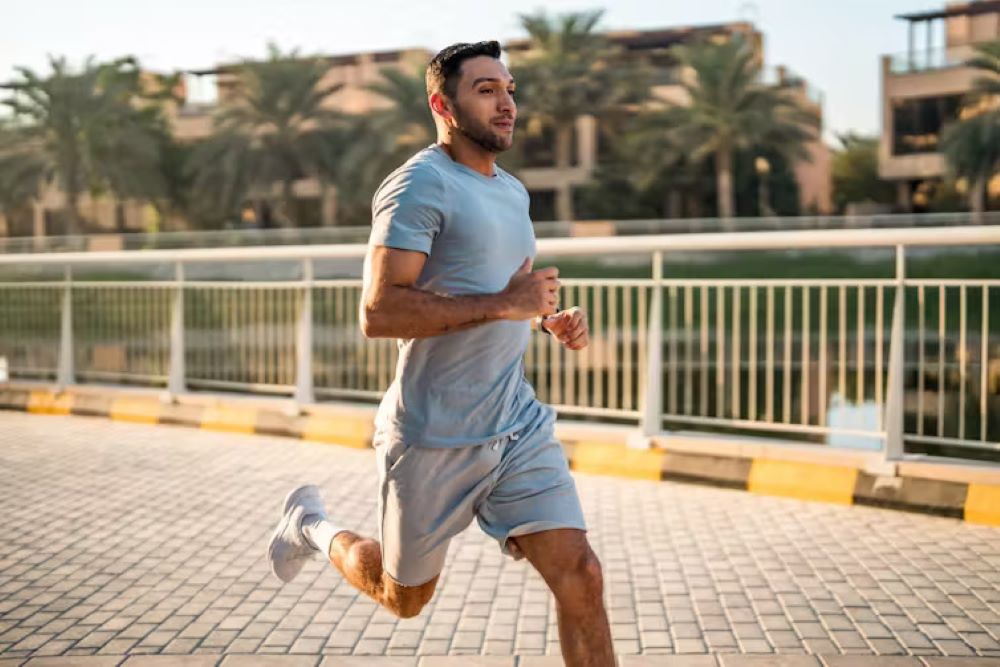 Man running