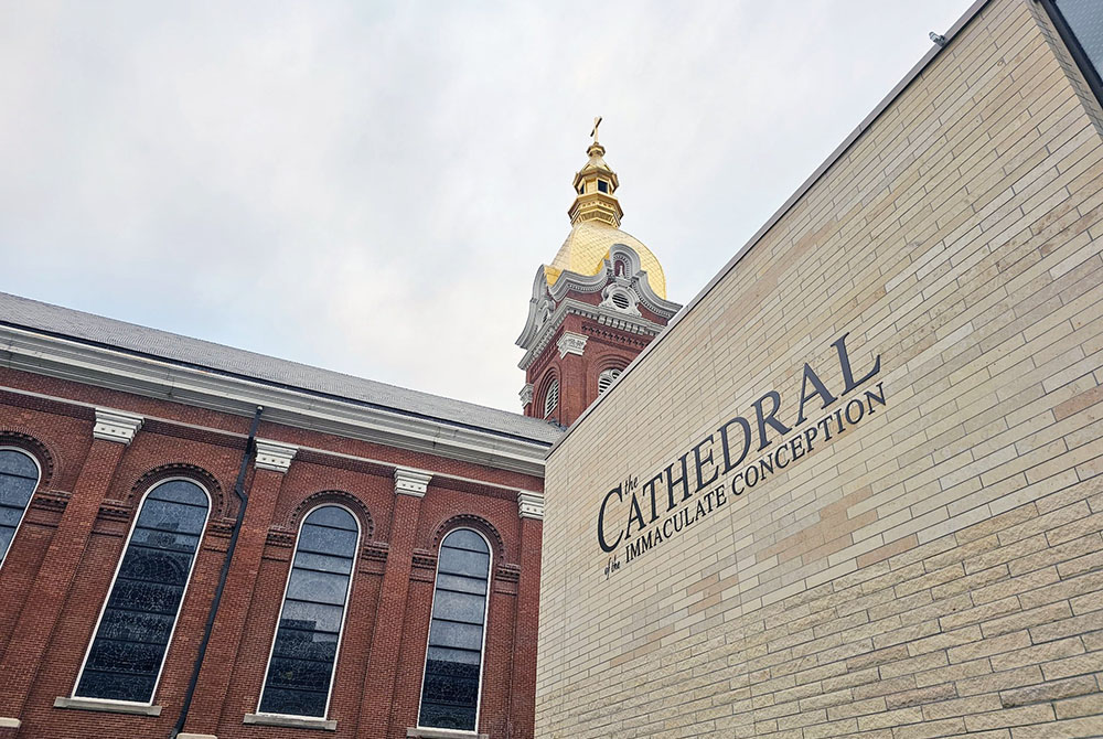 The Cathedral of the Immaculate Conception is seen in Kansas City, Mo., Nov. 6, 2025. (OSV News/Patrick Stoops)