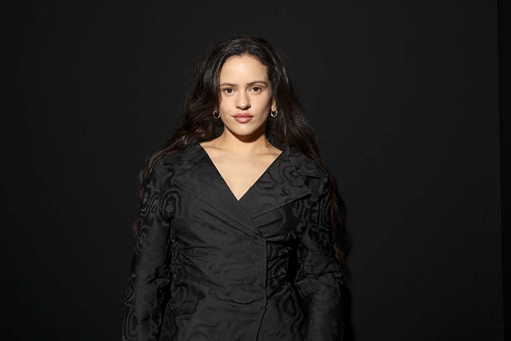 Rosalía attends the Christian Dior Spring/Summer 2025 collection presented Sept. 24, 2024 in Paris. (AP photo/Invision/Vianney Le Caer)