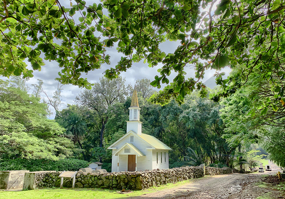 The Siloama Church in Kalawao dates back to 1871. (National Park Service/Dewitt Jones)