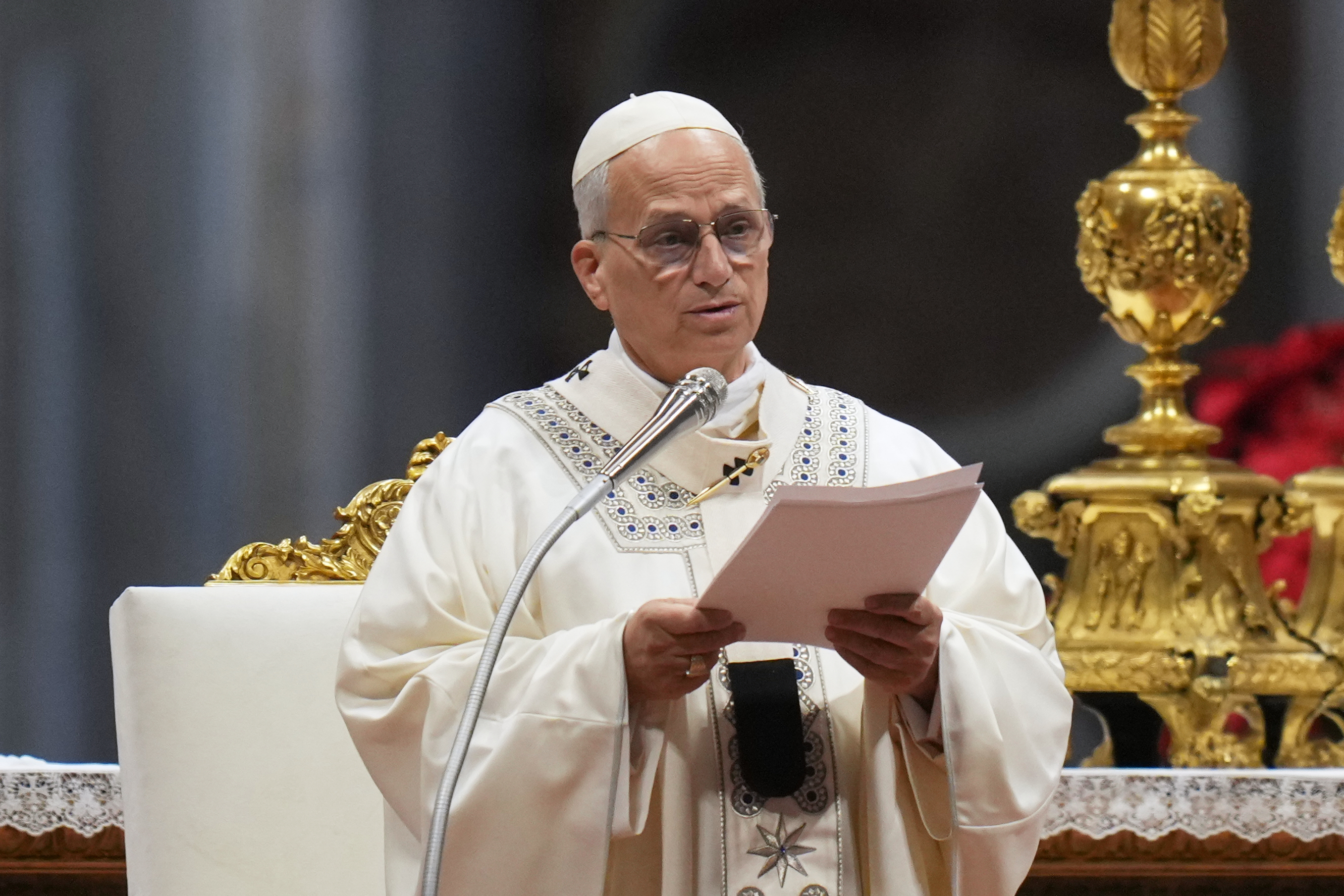 Pope Leo XIV New Year's Day