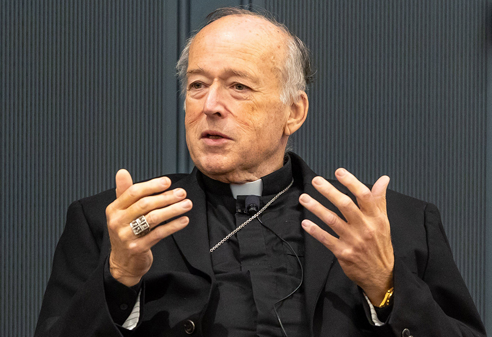 Washington Cardinal Robert W. McElroy speaks during an Oct. 17, 2025, event at the University of Notre Dame in Indiana. (OSV News/Michael Caterina, Courtesy of University of Notre Dame)