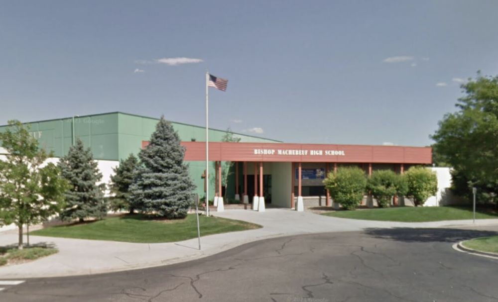 The former Bishop Machebeuf High School in Denver (RNS/Google Maps)