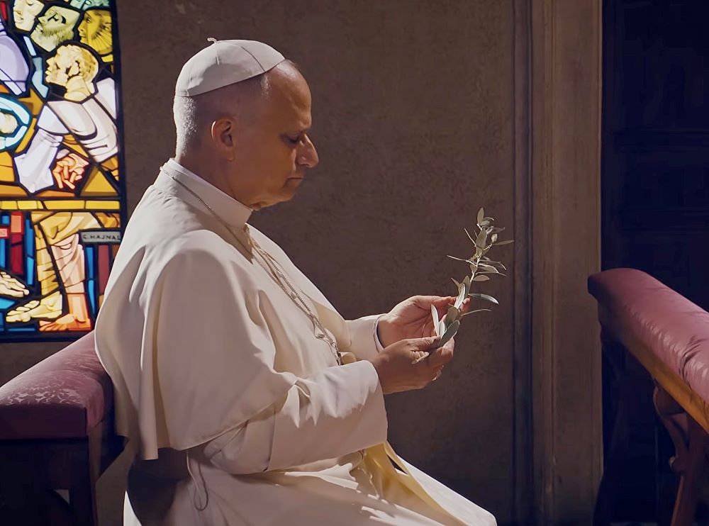 Pope Leo XIV prays for world leaders to "abandon projects of death" in a video message released by the Vatican March 5, 2026, asking people around the world to pray for peace. (OSV News screenshot/Pope's Worldwide Prayer Network)