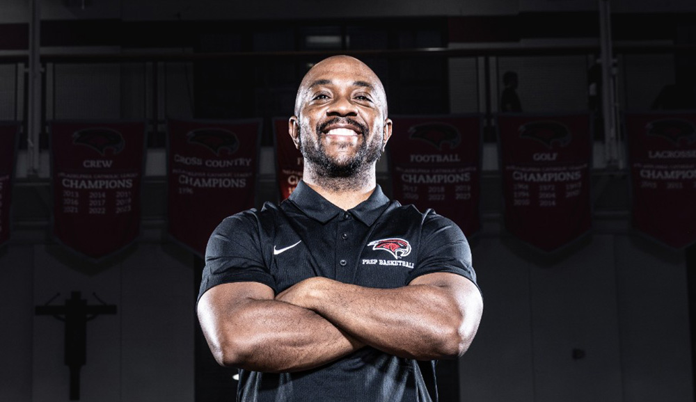 Chris Clark, a former star at St. Joseph's Preparatory School in Philadelphia and at Temple University, has returned to St. Joe's Prep to be its head basketball coach. (Courtesy of St. Joseph's Preparatory School)