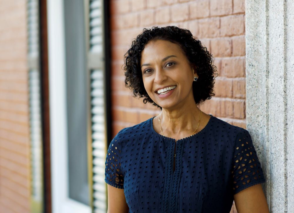 Michele Murray will be the first lay person to serve as president of the Association of Jesuit Colleges and Universities starting June 2. She currently serves as senior vice president for student development and mission at the College of the Holy Cross in Worcester, Massachusetts. (Courtesy of AJCU)