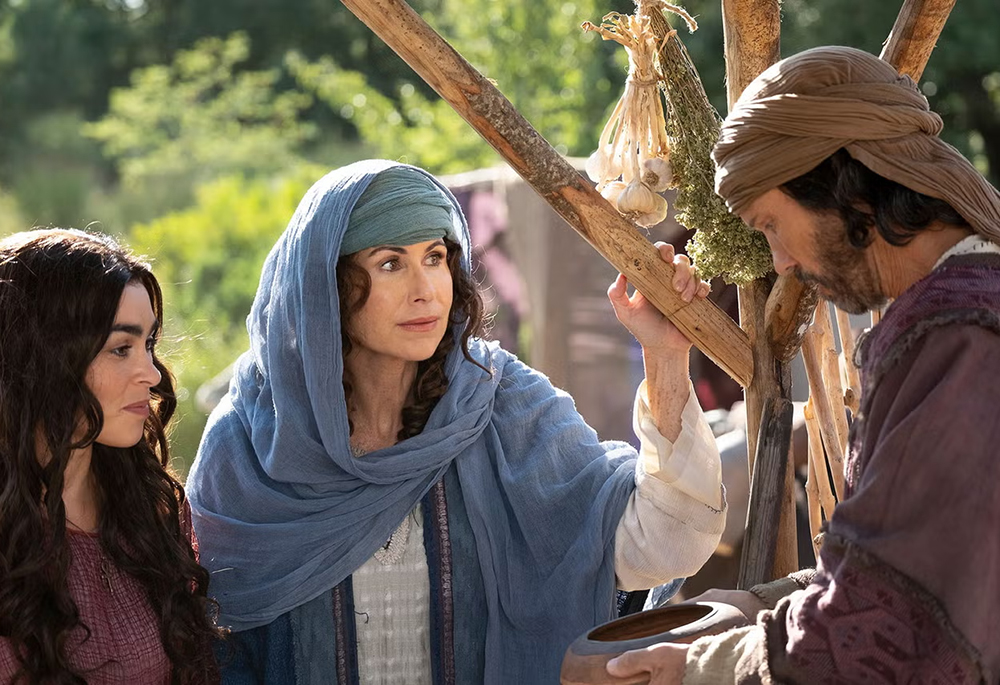 Natacha Karam and Minnie Driver as Hagar and Sarah in "The Faithful: Women of the Bible" (Fox)
