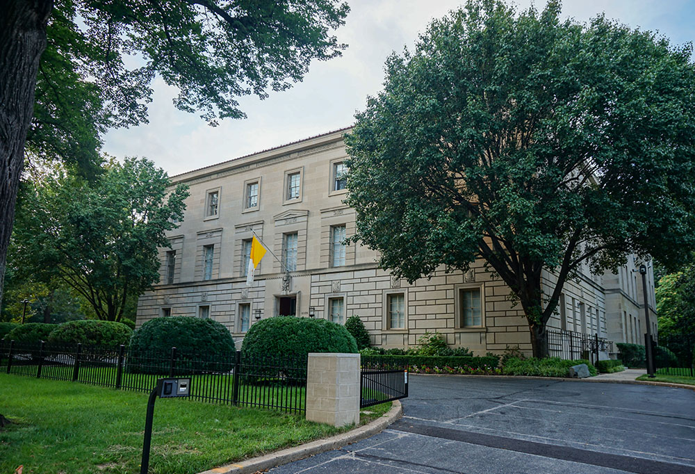 The Holy See's Apostolic Nunciature to the United States in Washington, D.C., is seen in a 2018 photo. (Wikimedia Commons/Michael Barera)