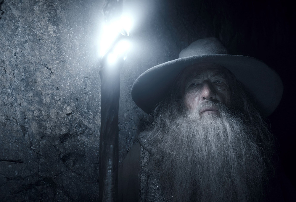 Ian McKellen stars as Gandalf in a scene from the movie "The Hobbit: The Desolation of Smaug," an adaptation of the book by J.R.R. Tolkien. Pope Leo turns to the words of Gandalf, written by Tolkien, in the newly released encyclical Magnifica Humanitas. (CNS/courtesy of Warner Bros. Pictures)