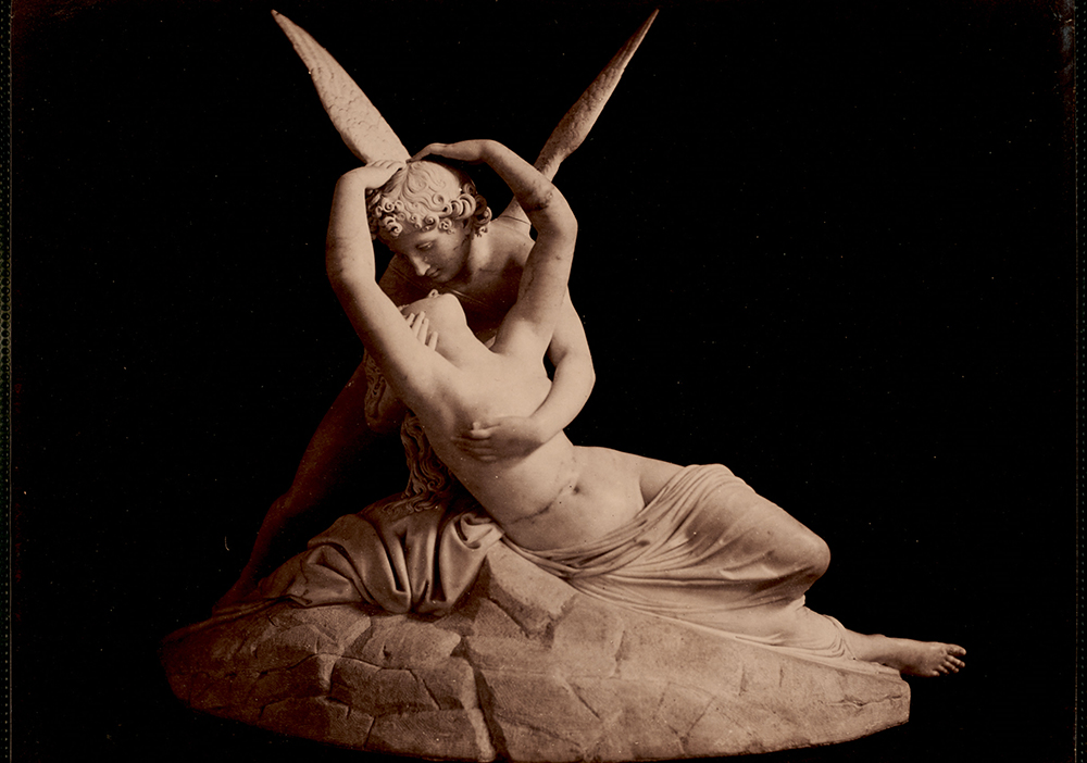 "Lago di Como. Villa Carlotta Amore e Psyche" (Giorgio Sommer/Boston Public Library)