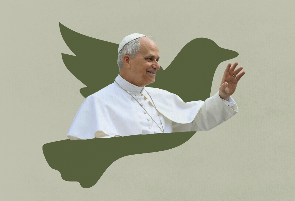 (GSR graphic/Olivia Bardo; CNS/Vatican Media)