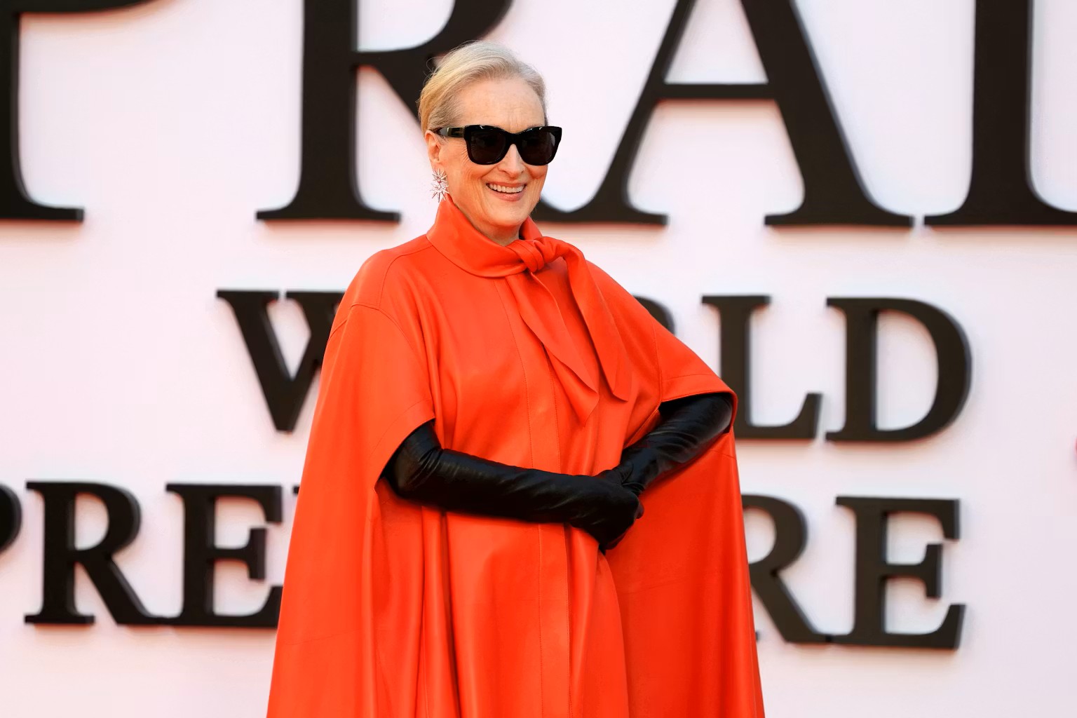 Actress Meryl Streep attends the world premiere of ‘The Devil Wears Prada 2’ in New York. 