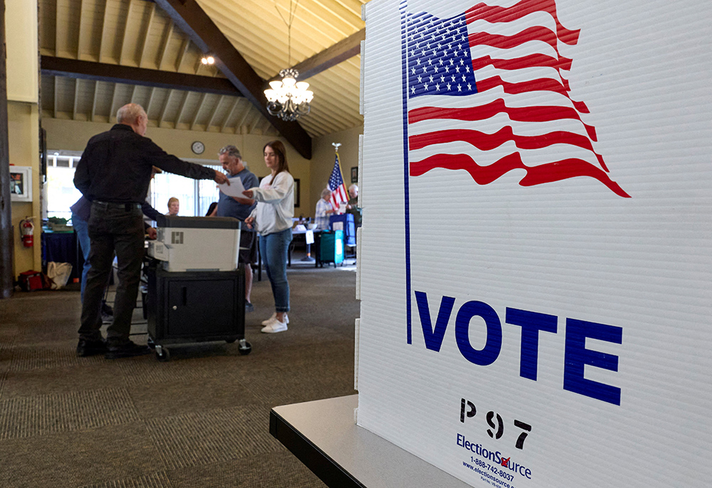 Voters cast their ballots at a polling station in El Dorado Hills, California, Nov. 4, 2025. (OSV News/Reuters/Fred Greaves)