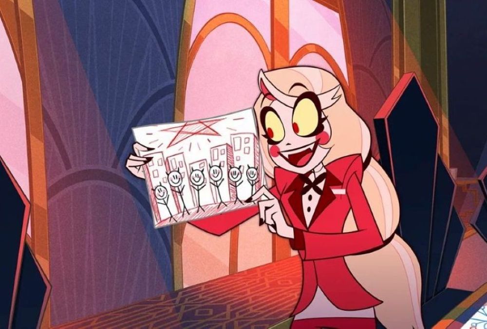 Created by animator Vivienne Medrano, Amazon Prime's "Hazbin Hotel" follows the gay daughter of Lucifer as she sets out to save the denizens of hell. (Prime Video)