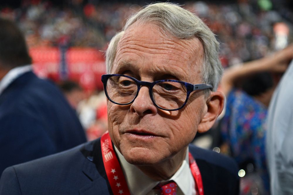 Ohio Gov. Mike DeWine attends Day One of the Republican National Convention at the Fiserv Forum in Milwaukee July 15, 2024. During a June 16, 2026, press conference, DeWine announced opposition to the death penalty.  (OSV News/Reuters/Callaghan O'Hare)