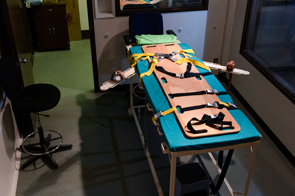 A lethal injection chamber at Washington State Penitentiary in Walla Walla, Sept. 6, 2024 (OSV News/Reuters/Matt Mills McKnight)