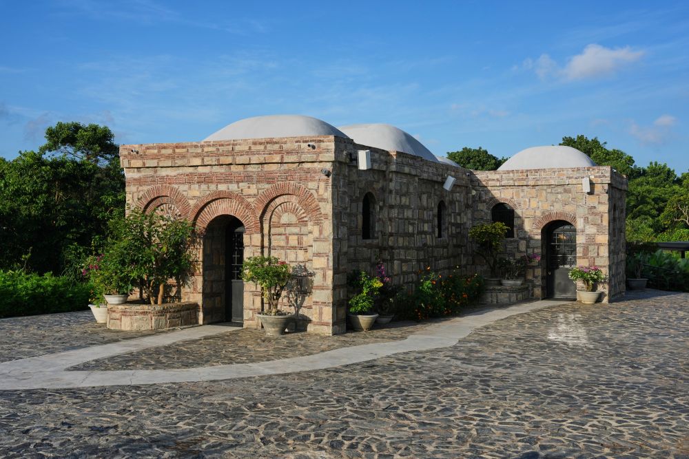 The Ephesus House, a replica of the House of the Virgin Mary in Ephesus, Turkey, now stands at Alfonso town, Cavite province, Philippines on July 16, 2026. (AP/Aaron Favila)