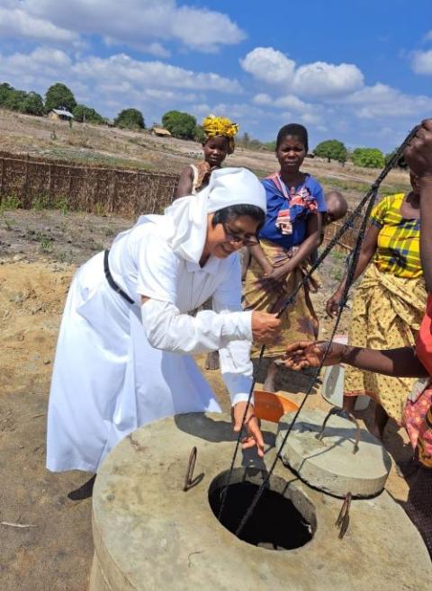 El Programa de Biodiversidad y Agricultura se fundó en Nampula en 2022 para apoyar y educar a las mujeres agricultoras. (Foto: Tawanda Karombo)