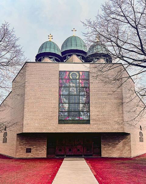St. Josaphat's Ukrainian Catholic Church in Irondequoit, N.Y. (George Payne)