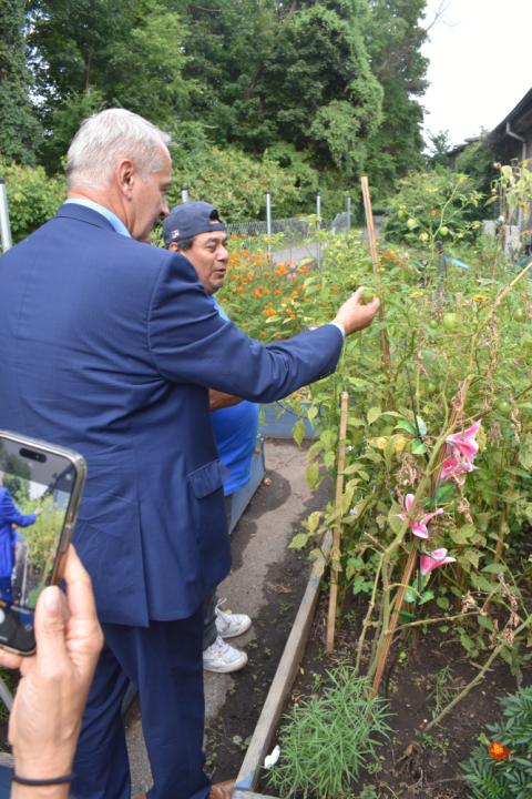 Catholic Charities New York CEO J. Antonio Fernández during a recent site visit in Yonkers, Sept. 2025. (Courtesy of Catholic Charities of the Archdiocese of New York)