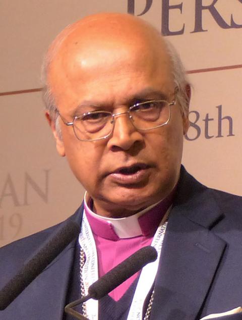 Msgr. Michael Nazir-Ali, then an Anglican bishop, in 2019 (Wikimedia Commons/Elekes Andor)