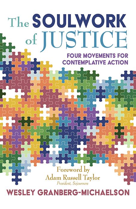 Book cover to "The Soulwork of Justice"