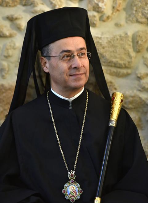 Melkite Catholic Archbishop Elie Béchara Haddad of Saida is pictured in an undated photo. (CNS/Courtesy of Melkite Catholic Archdiocese of Saida)
